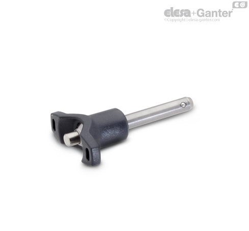GN 113.8 Stainless Steel-Ball lock pins | Elesa+Ganter